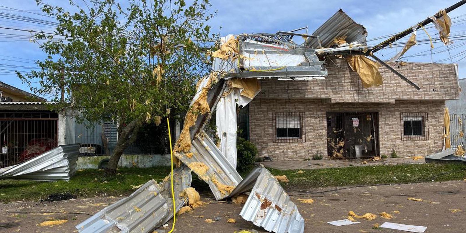 Temporais em Santa Catarina e Rio Grande do Sul afetam 4,8 mil casas 42