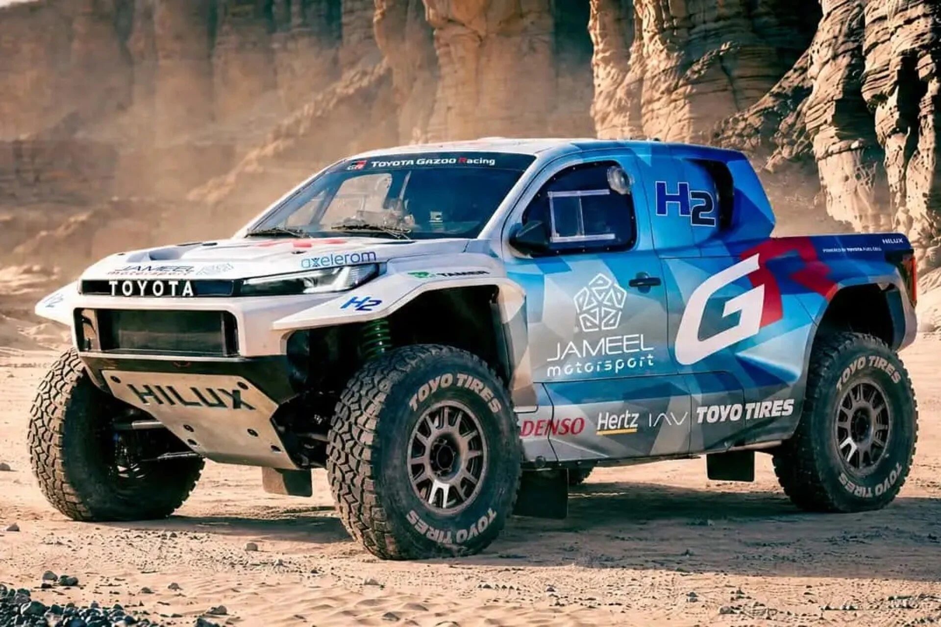 hilux hidrogenio dakar 1