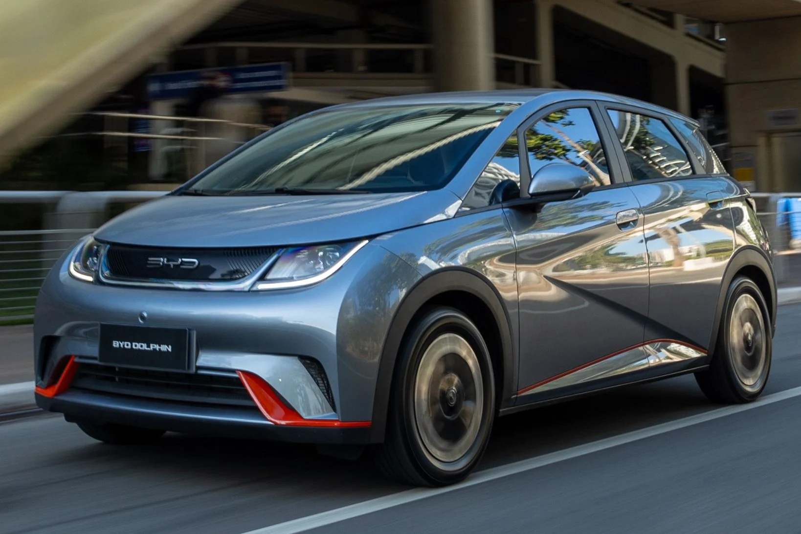 byd dolphin GS frente em movimento IG