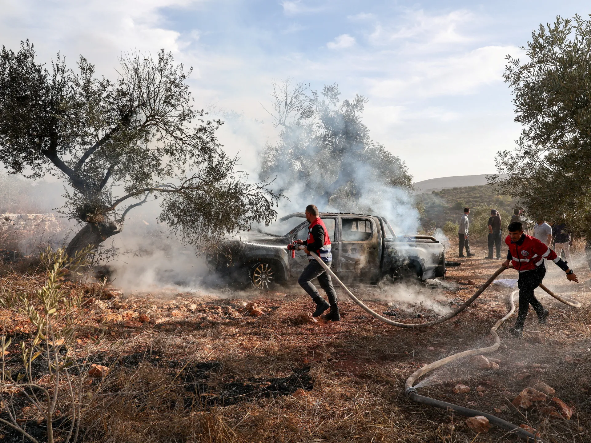 Child, four women among Palestinians injured in West Bank pogroms | Israel-Palestine conflict News 8