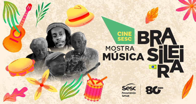 CineSesc Tocantins apresenta mostra especial sobre grandes nomes da música brasileira 1