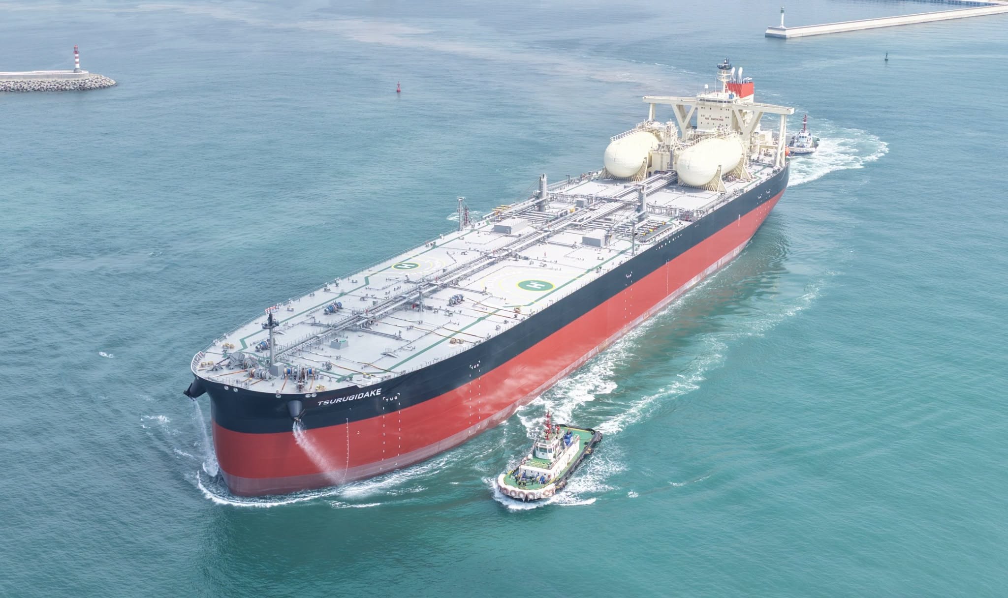Conhecida pelas motos, Kawasaki entrega superpetroleiro de 340 metros movido a gás natural 1