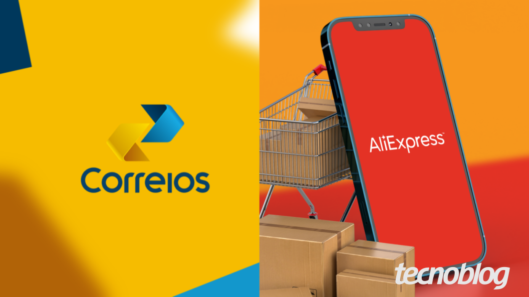 Correios e AliExpress