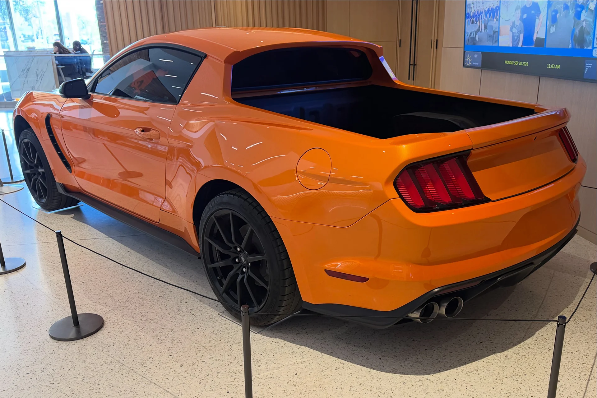 Ford Mustang Picape Foto Instagram