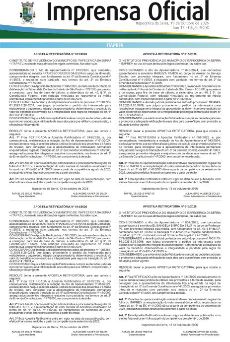 Imprensa Oficial 1410