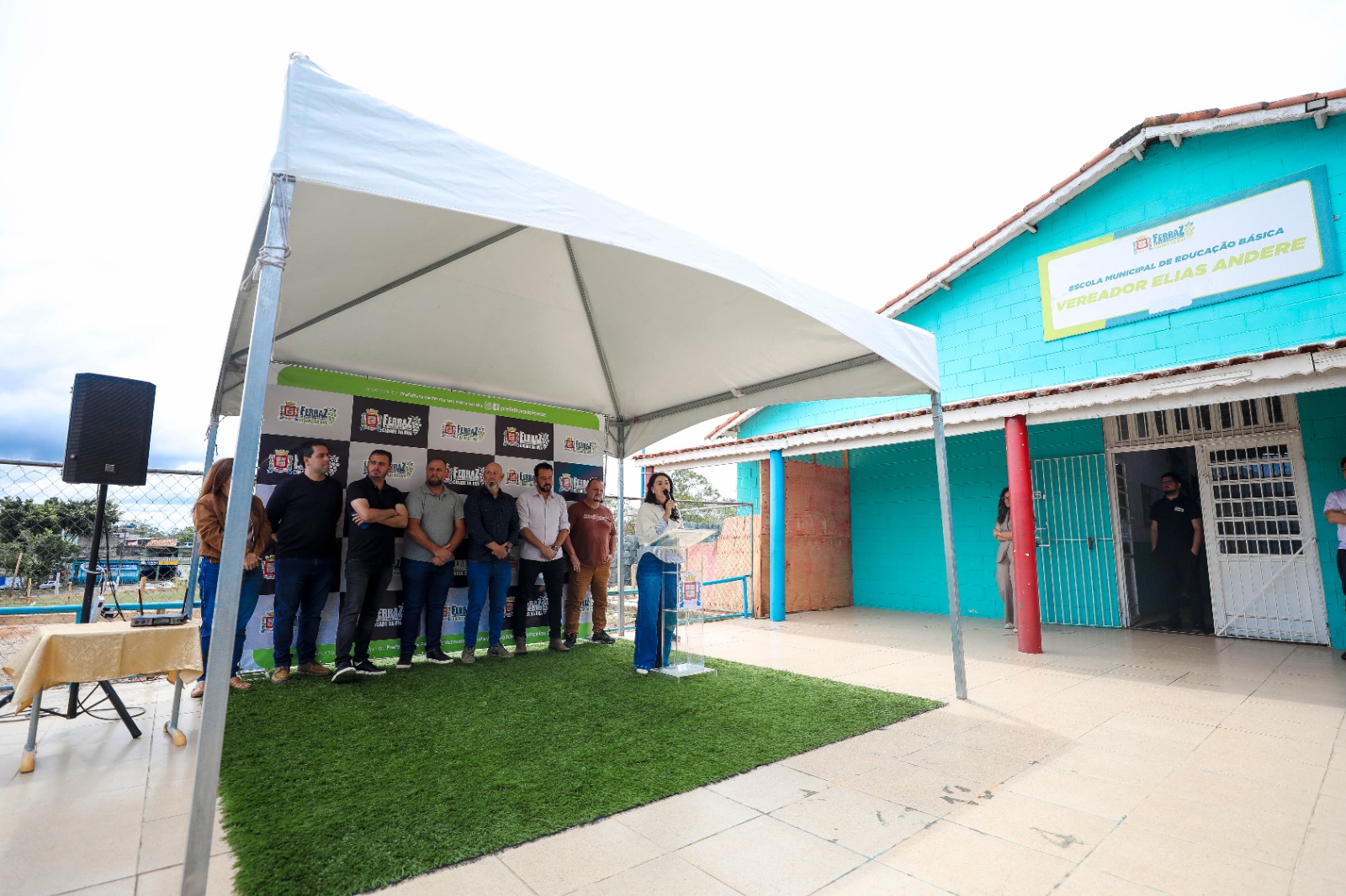 Prefeitura de Ferraz de Vasconcelos inicia obra de ampliação da Emeb Elias Andere, que pretende beneficiar mais de 100 alunos 5