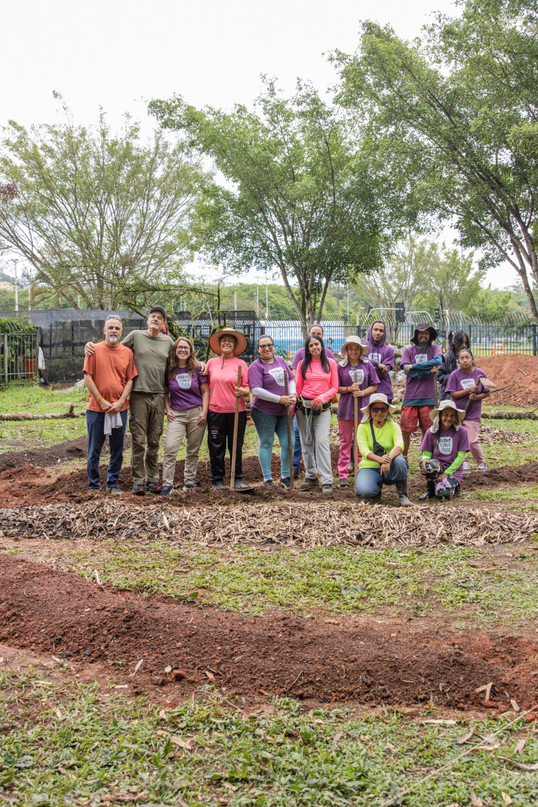 Itaquá recebe nova intervenção do projeto Jardins Comestíveis 2