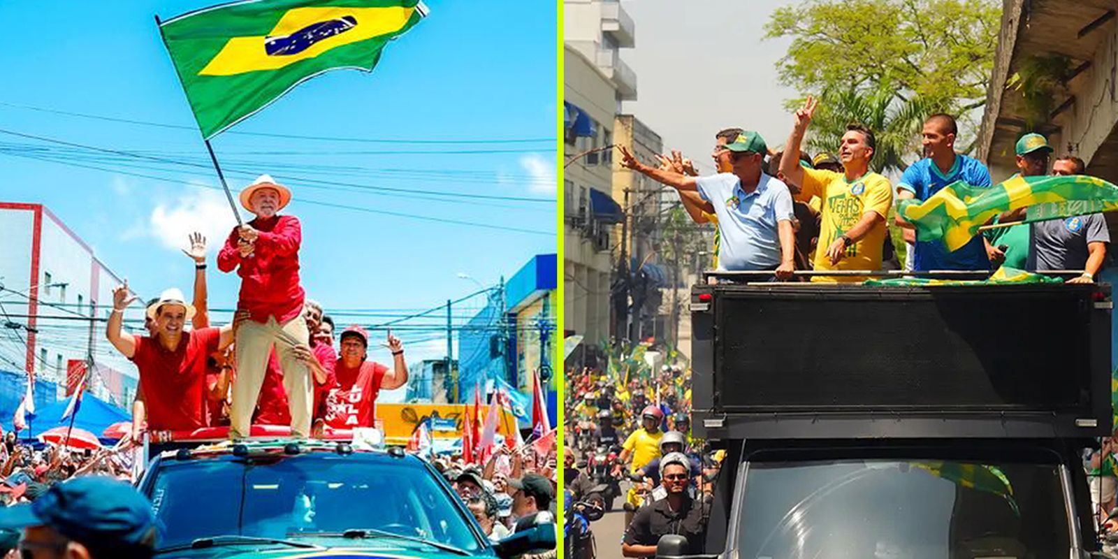 Lula faz comício em Natal e Flávio participa de moto-carreata no Rio 1
