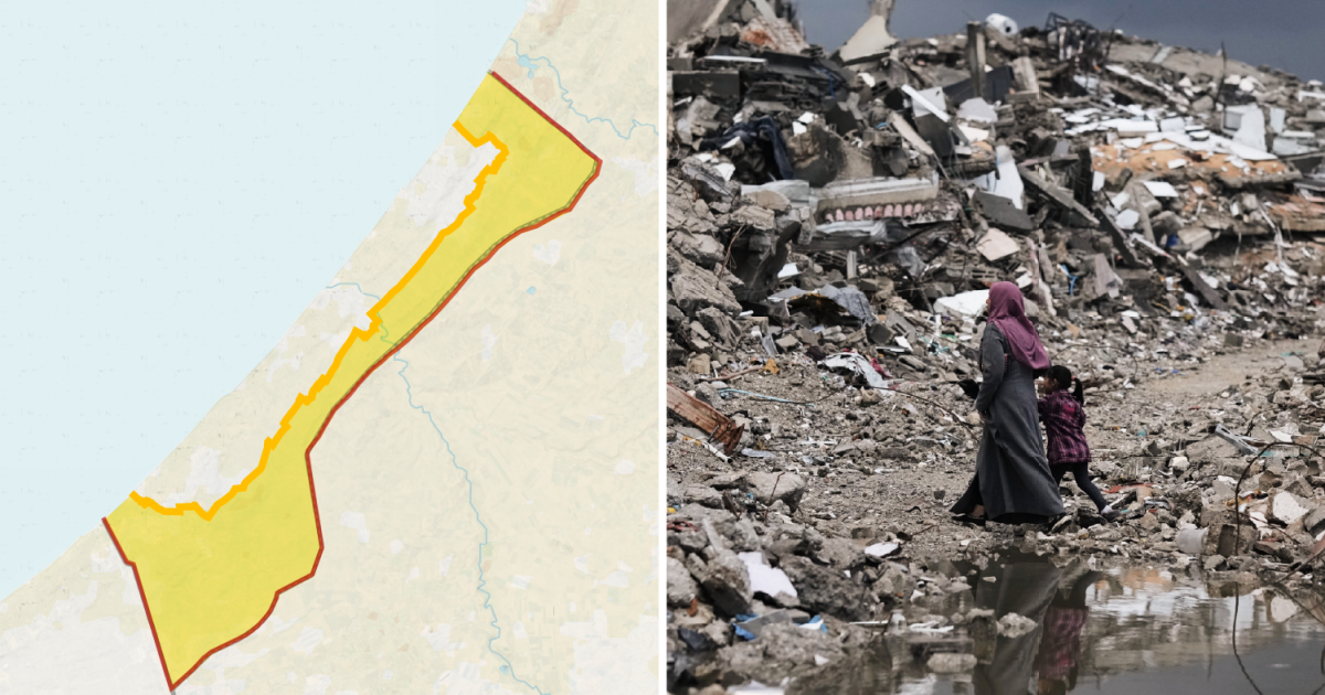 Maps show how Israel’s ‘Yellow Line’ keeps squeezing Palestinians in Gaza | Israel-Palestine conflict News 1