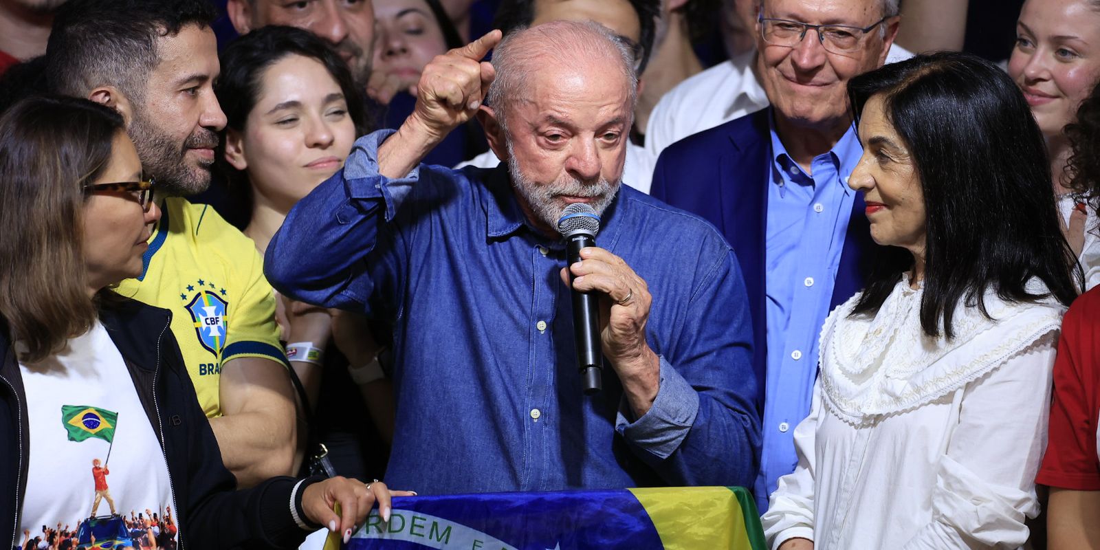Motta e Alcolumbre, líderes do Congresso Nacional, parabenizam Lula 4