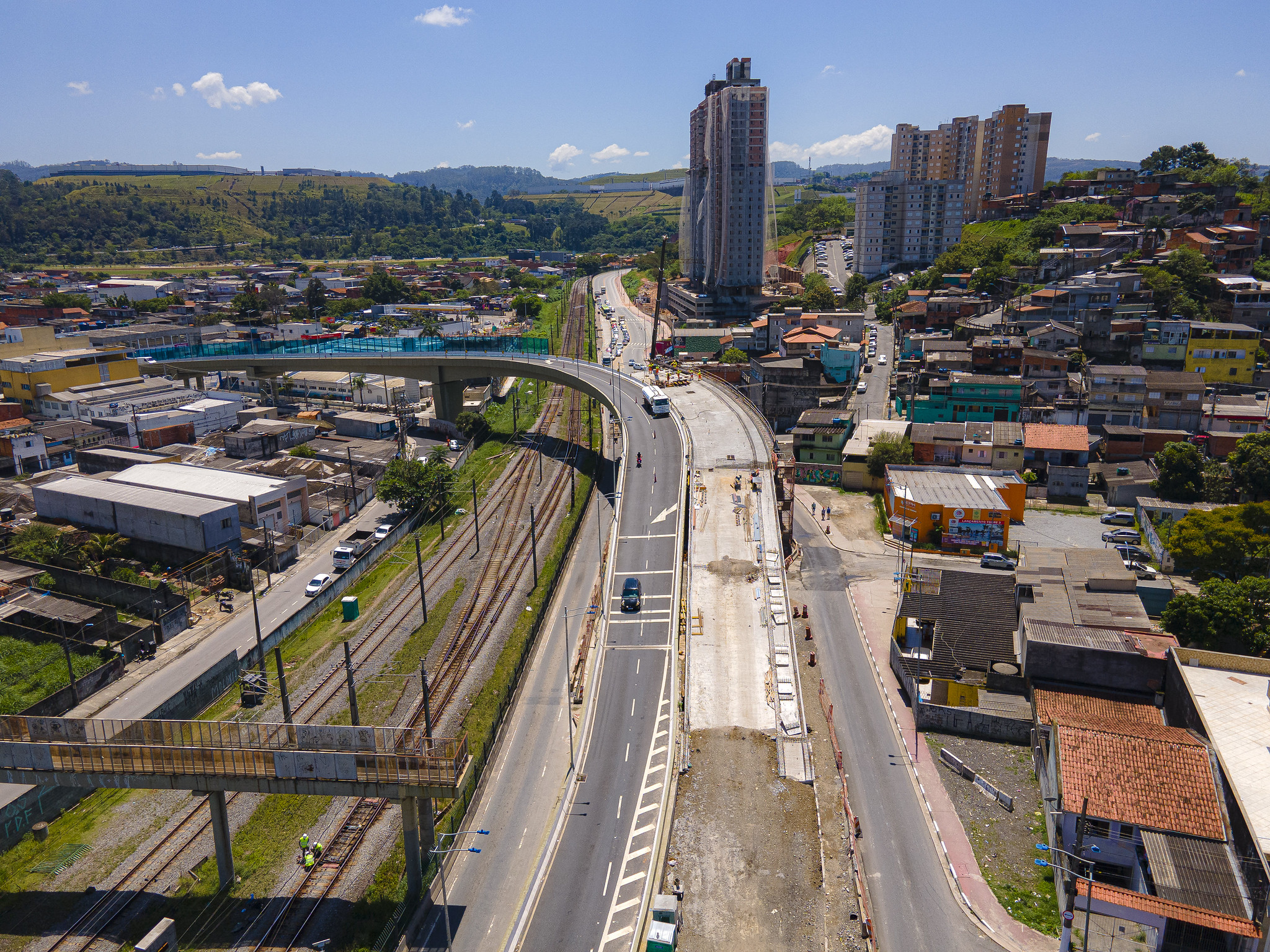Novo viaduto de Itapevi chega a 94% de execução 2