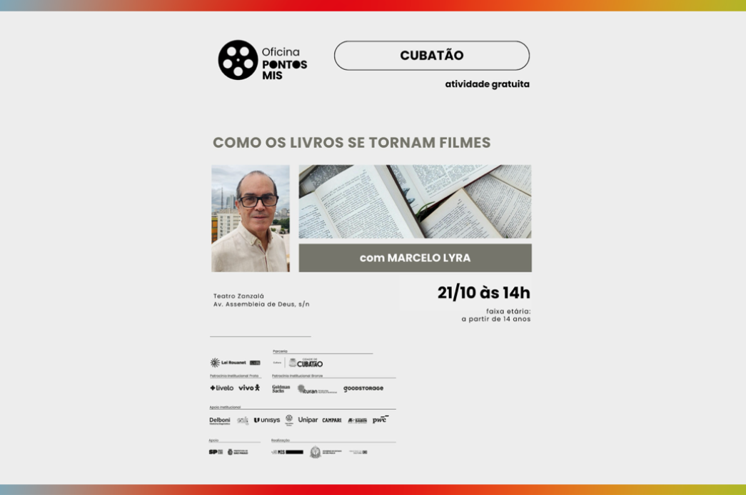 Oficina gratuita em Cubatão aborda adaptação de livros para o cinema – Prefeitura de Cubatão 7
