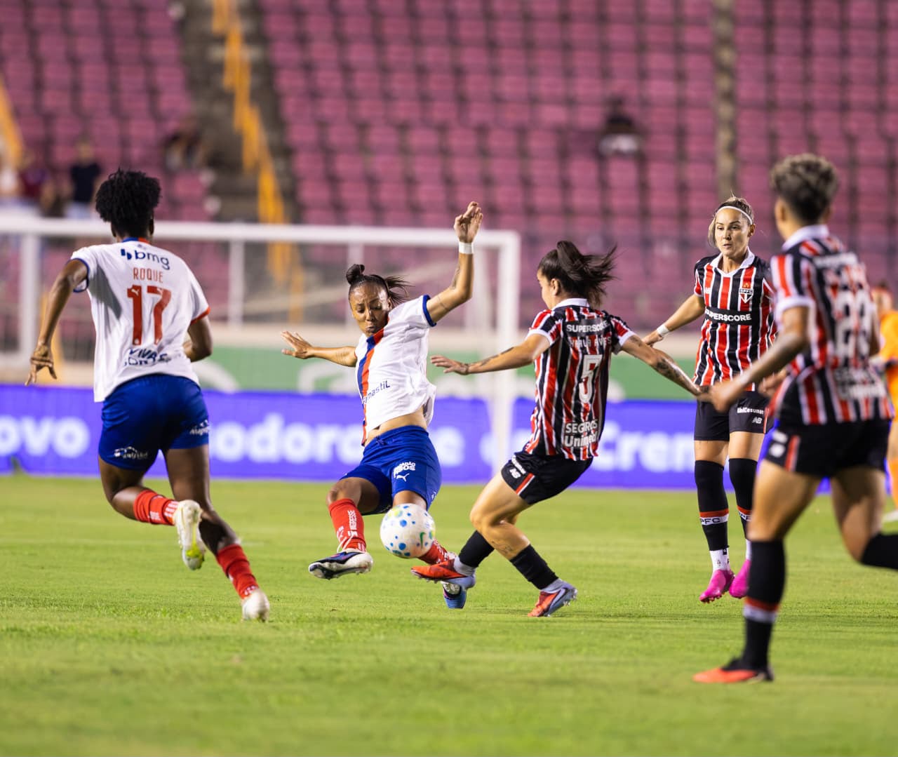Pela Copa do Brasil Feminina, São Paulo sofre revés para o Bahia no duelo de ida das quartas de final 1
