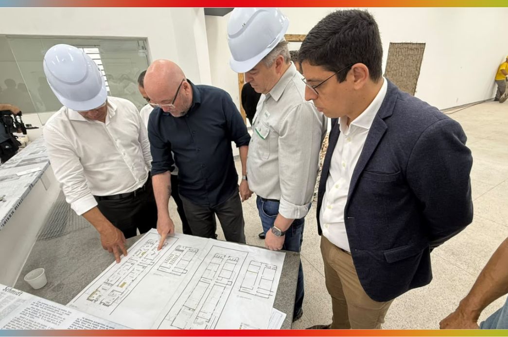 Prefeitura realiza visita técnica nas obras do Complexo Cultural e Museu da Indústria de Cubatão – Prefeitura de Cubatão 3