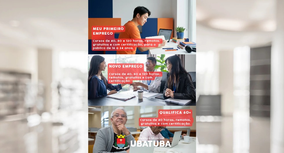 Qualifica SP amplia oportunidades de capacitação para +60 – Prefeitura Municipal de Ubatuba 10