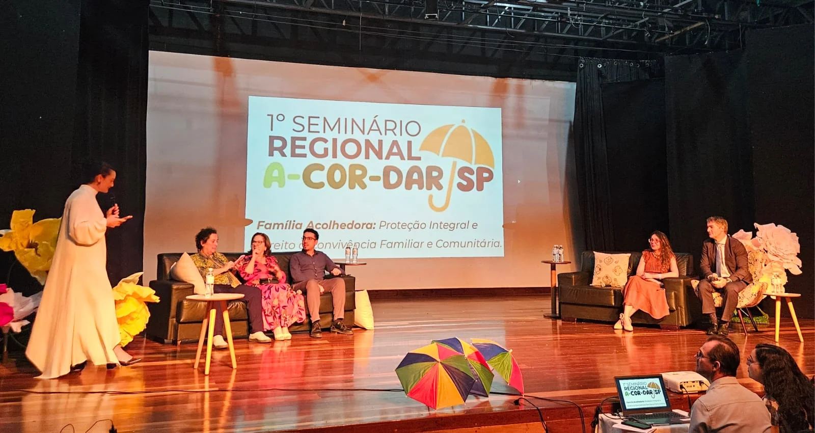 SP participa de seminário sobre acolhimento em famílias no interior paulista