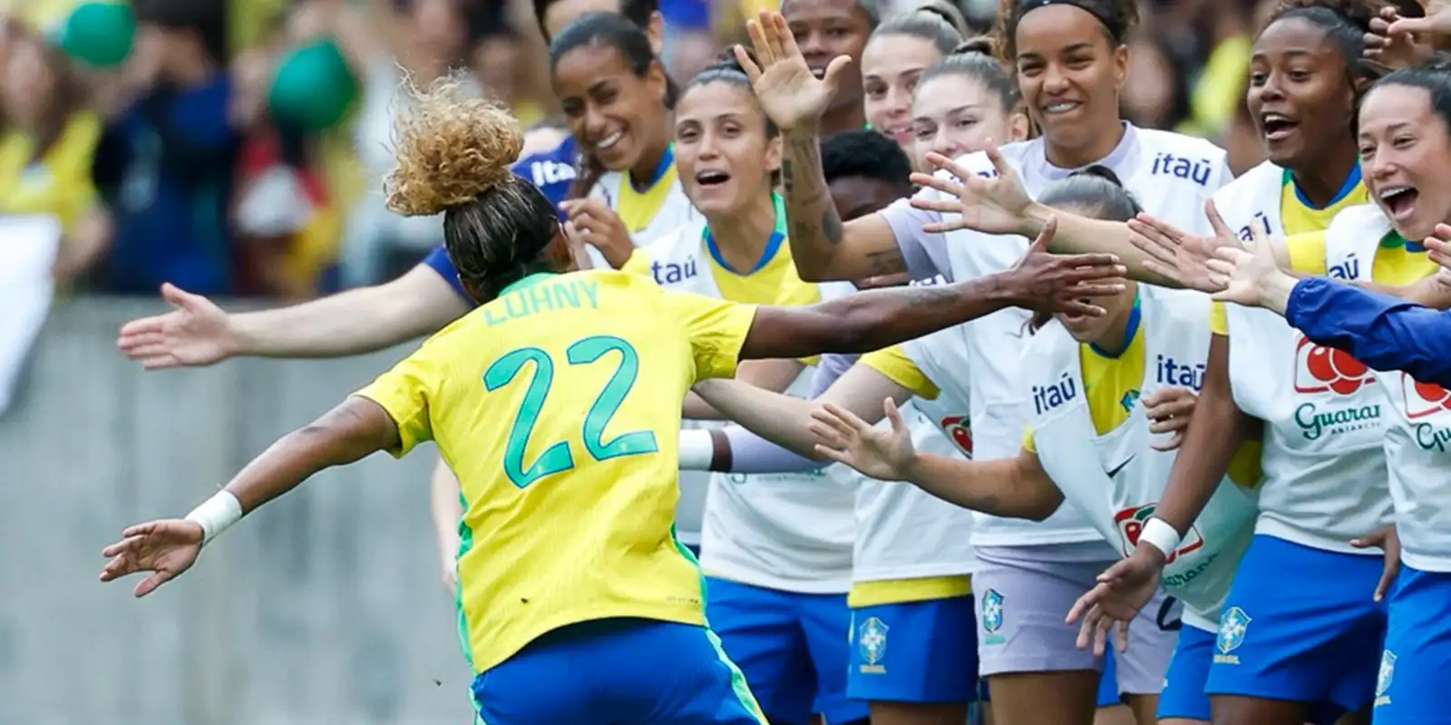Seleção feminina faz 3 a 1 na Argentina em primeiro jogo no Beira-Rio 1
