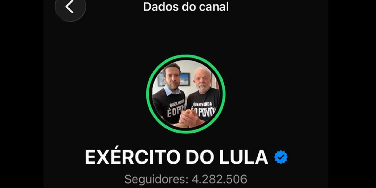 TSE: Kassio autoriza reativação do canal Exército do Lula 1