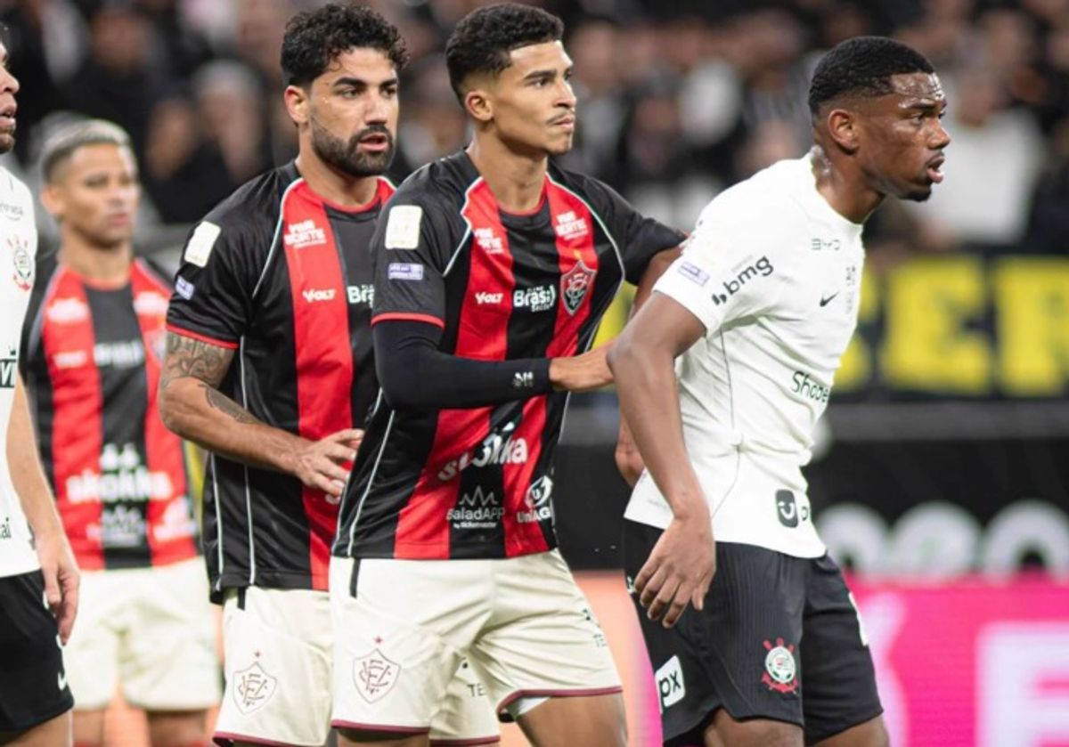 Vitória empata com Corinthians em 1 a 1 após sair na frente e segue sem vencer fora 3